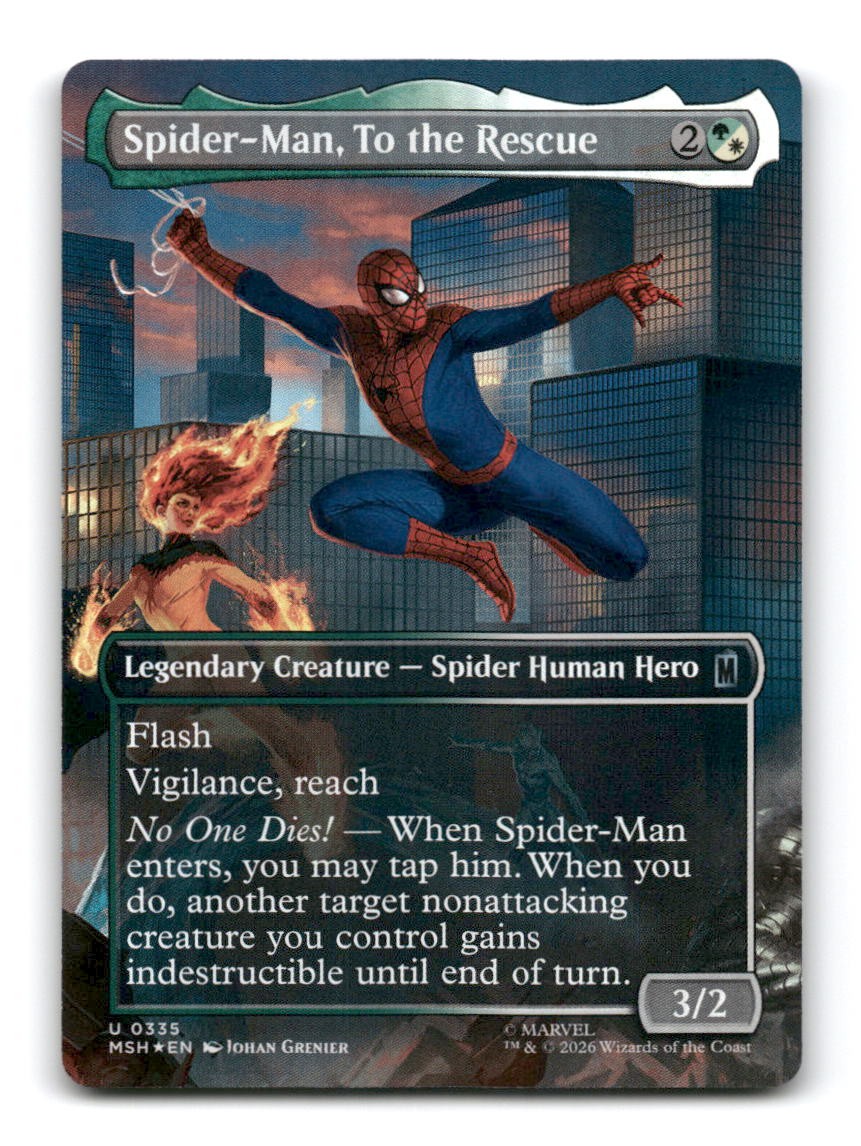 Spider-Man, To the Rescue (Borderless)