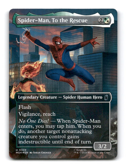 Spider-Man, To the Rescue (Borderless)