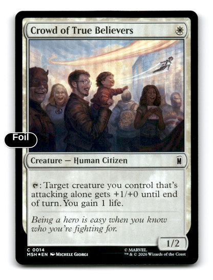 Crowd of True Believers
