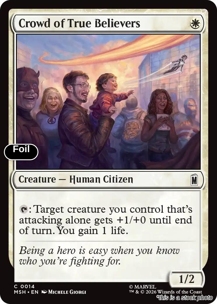 Crowd of True Believers