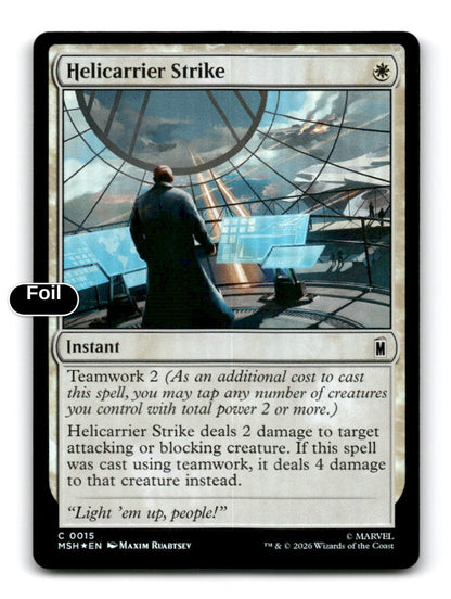 Helicarrier Strike
