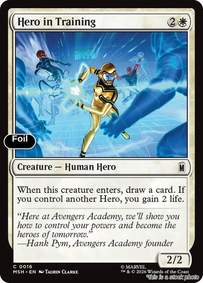 Hero in Training