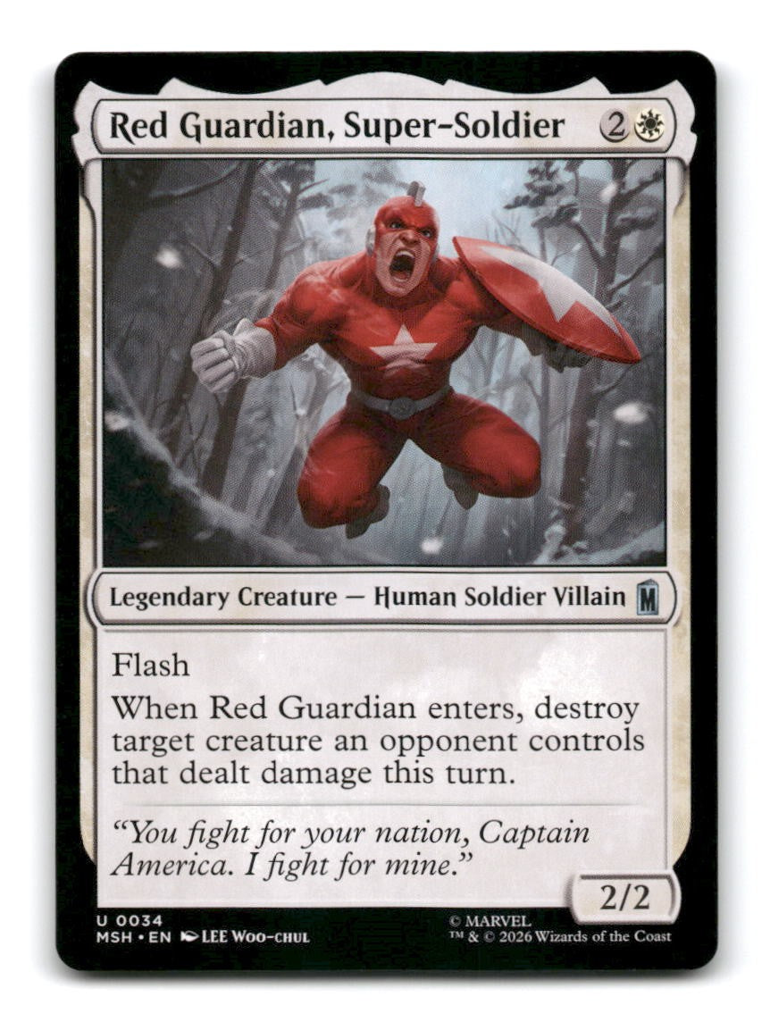 Red Guardian, Super-Soldier