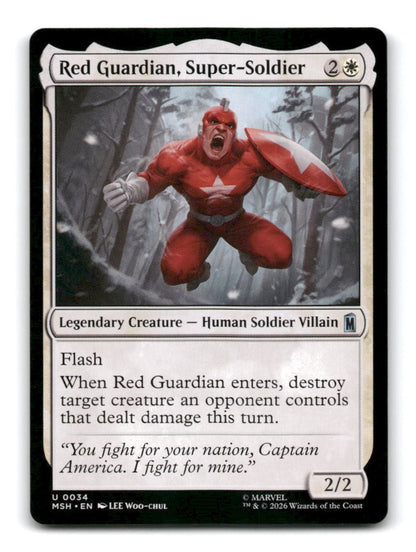 Red Guardian, Super-Soldier