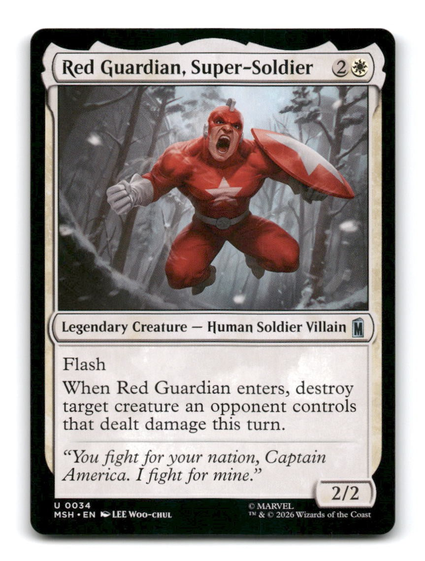 Red Guardian, Super-Soldier