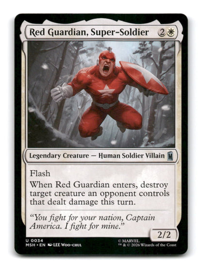 Red Guardian, Super-Soldier