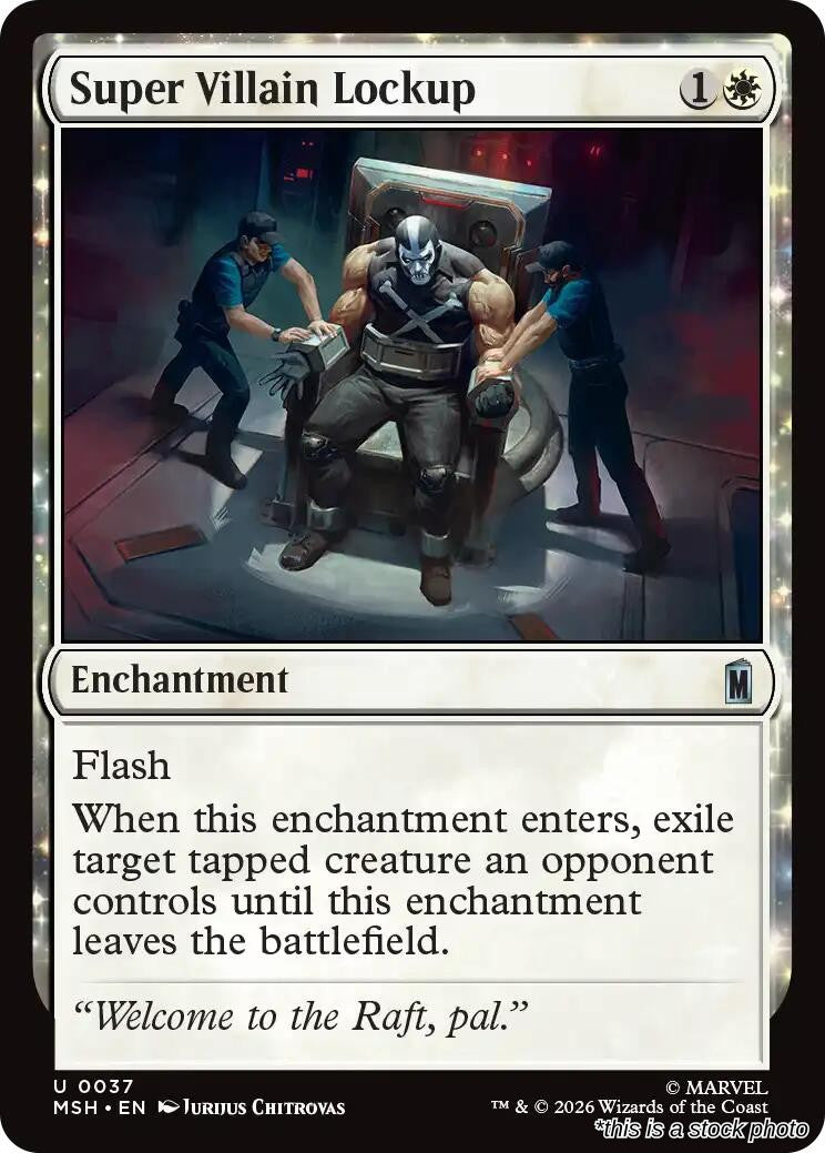 Super Villain Lockup