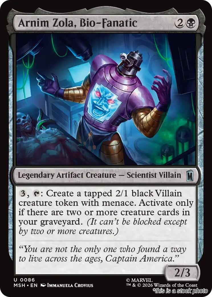 Arnim Zola, Bio-Fanatic