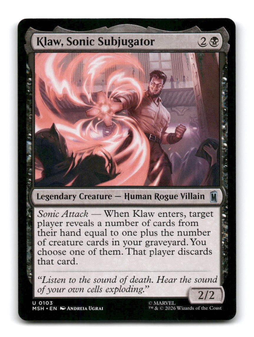 Klaw, Sonic Subjugator