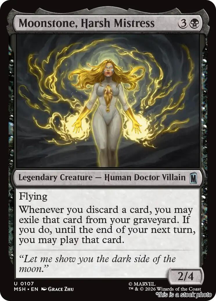 Moonstone, Harsh Mistress