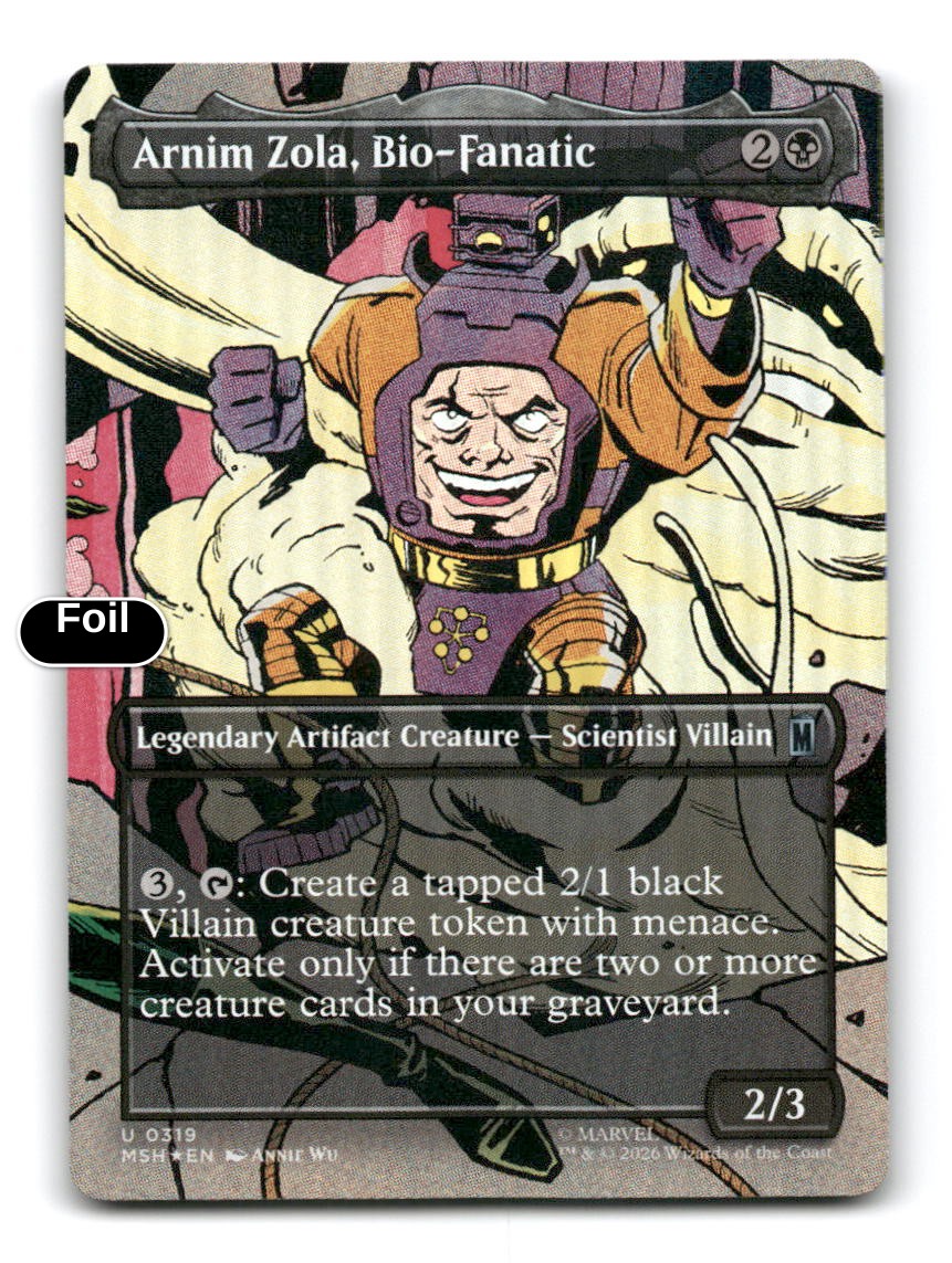 Arnim Zola, Bio-Fanatic (Borderless)