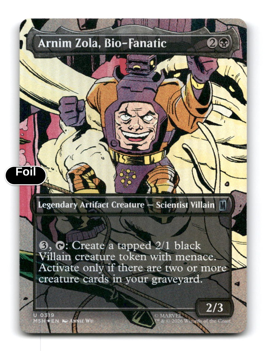 Arnim Zola, Bio-Fanatic (Borderless)