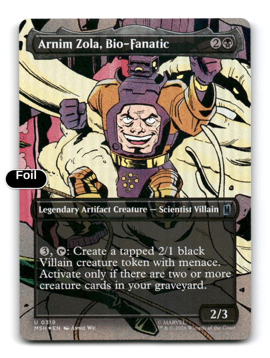 Arnim Zola, Bio-Fanatic (Borderless)