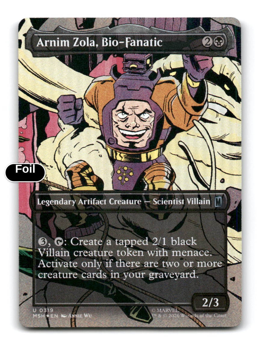 Arnim Zola, Bio-Fanatic (Borderless)