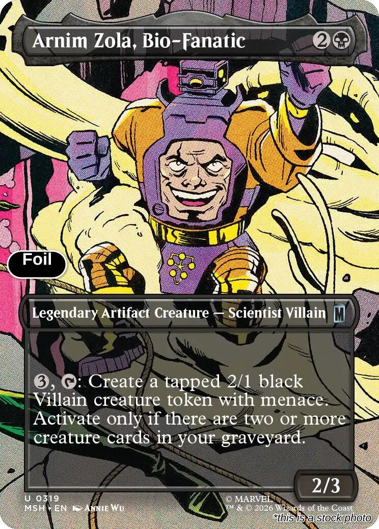 Arnim Zola, Bio-Fanatic (Borderless)