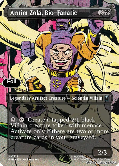 Arnim Zola, Bio-Fanatic (Borderless)