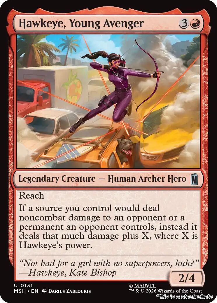 Hawkeye, Young Avenger