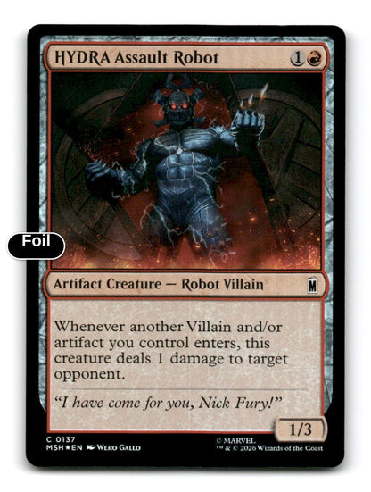 HYDRA Assault Robot