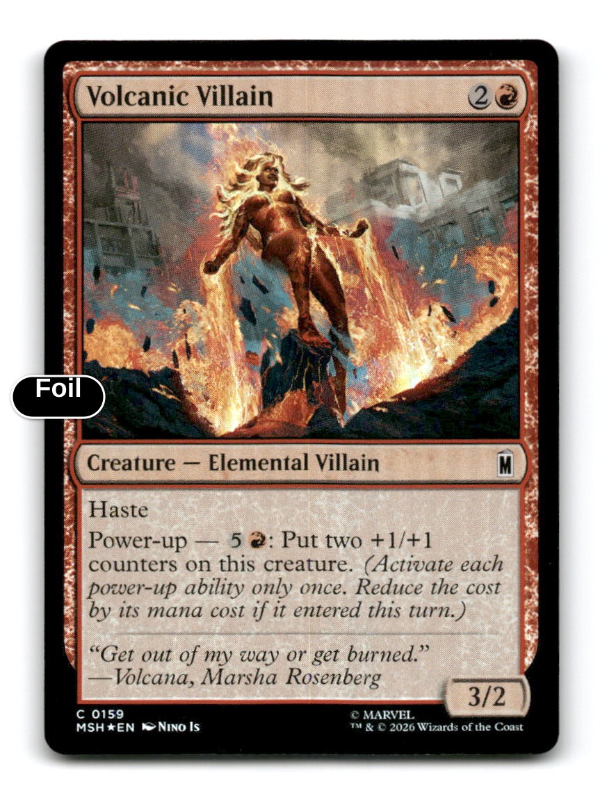 Volcanic Villain