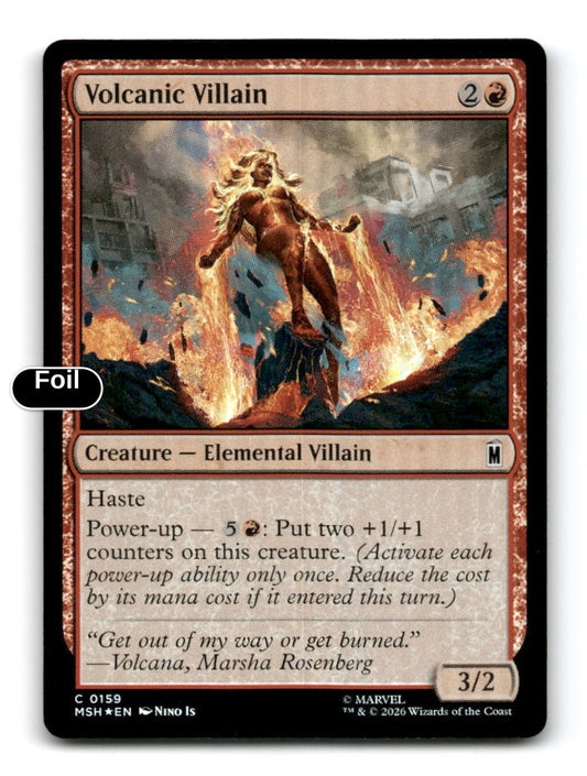 Volcanic Villain
