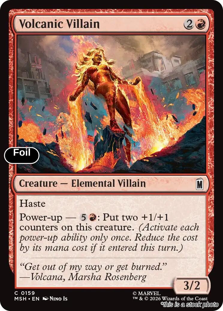 Volcanic Villain
