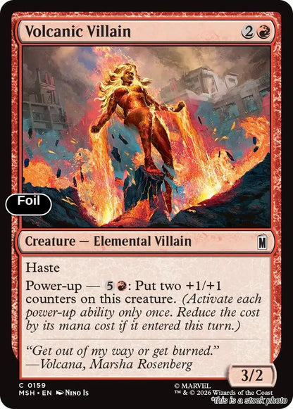 Volcanic Villain