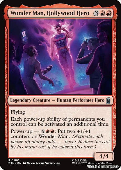 Wonder Man, Hollywood Hero