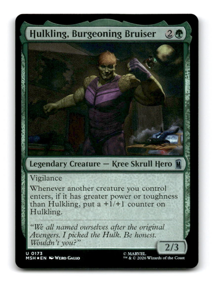 Hulkling, Burgeoning Bruiser