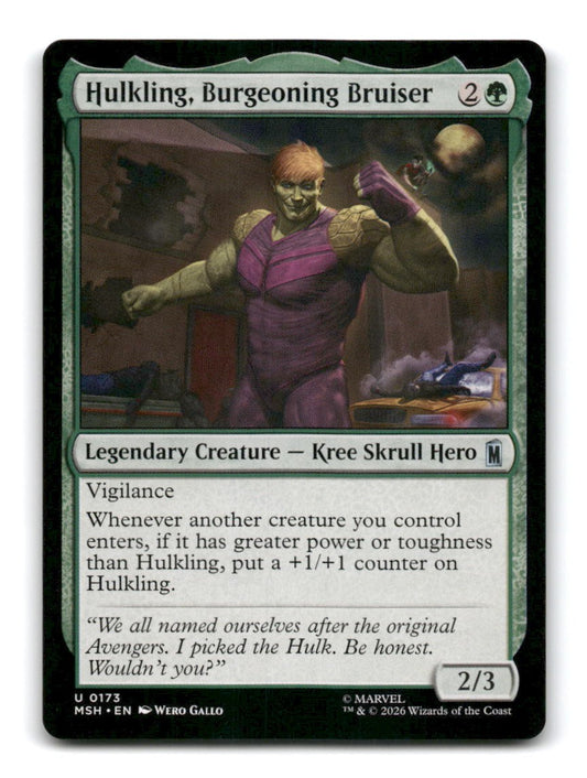 Hulkling, Burgeoning Bruiser