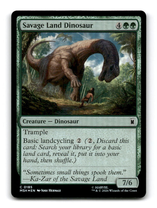 Savage Land Dinosaur