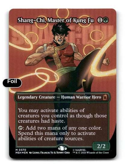 Shang-Chi, Master of Kung Fu (Borderless) (0370)