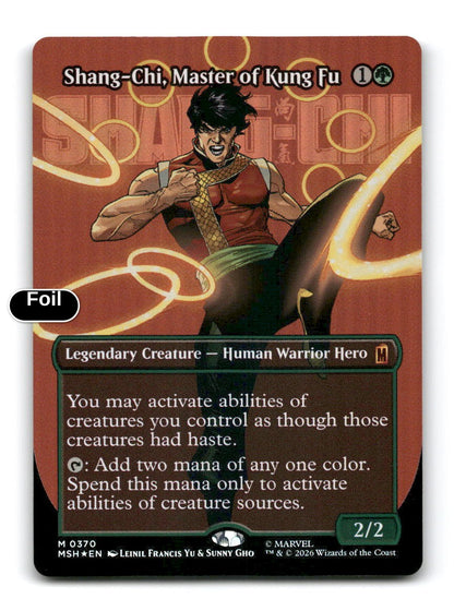 Shang-Chi, Master of Kung Fu (Borderless) (0370)