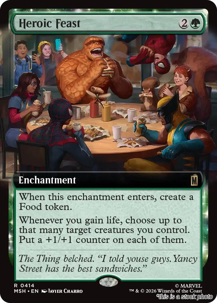Heroic Feast (Extended Art)