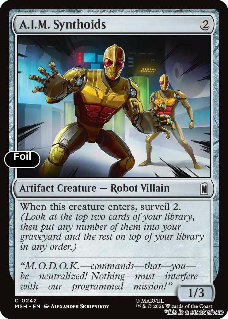 A.I.M. Synthoids