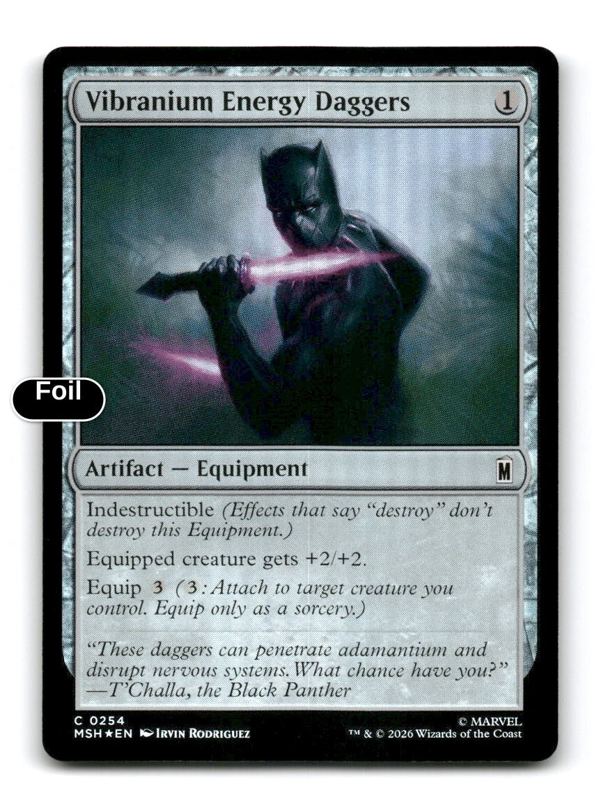 Vibranium Energy Daggers