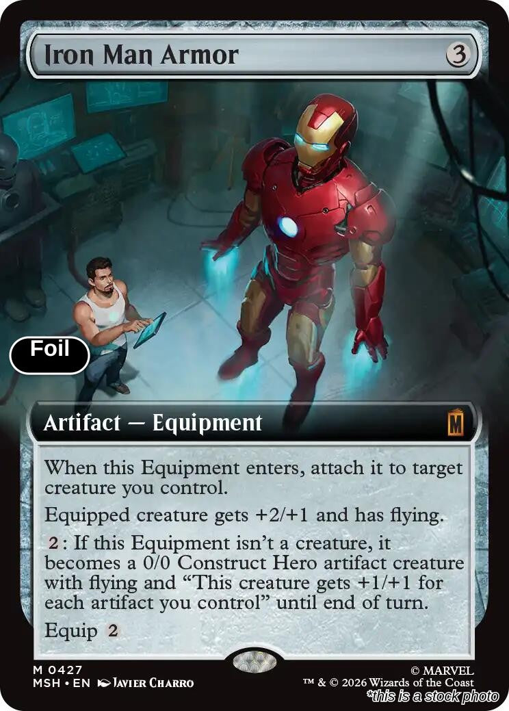 Iron Man Armor (Extended Art)