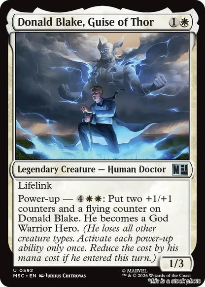 Donald Blake, Guise of Thor