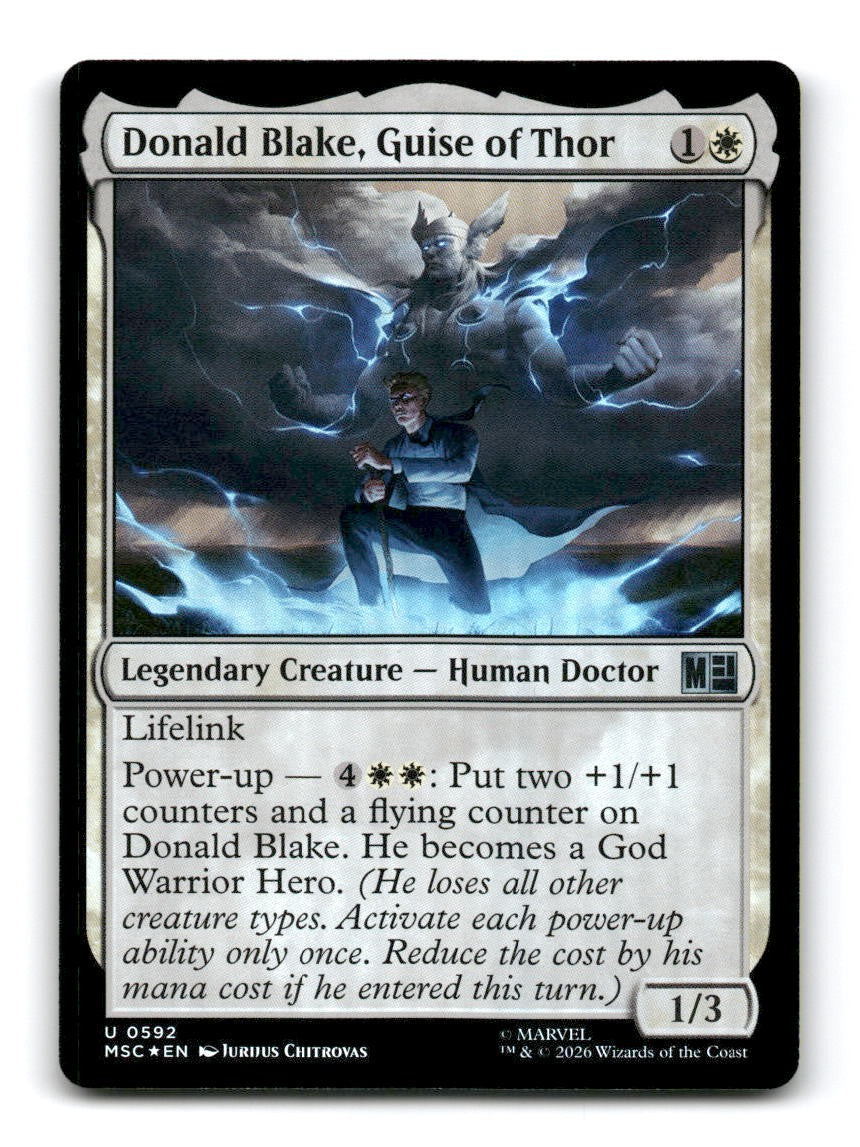 Donald Blake, Guise of Thor