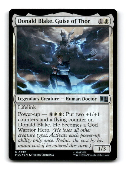 Donald Blake, Guise of Thor