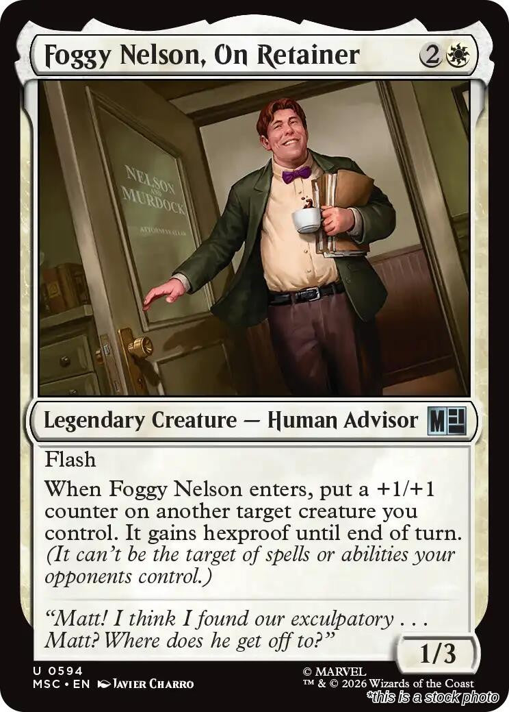 Foggy Nelson, On Retainer