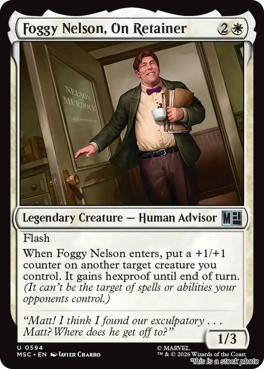 Foggy Nelson, On Retainer