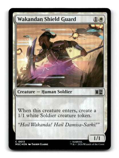 Wakandan Shield Guard