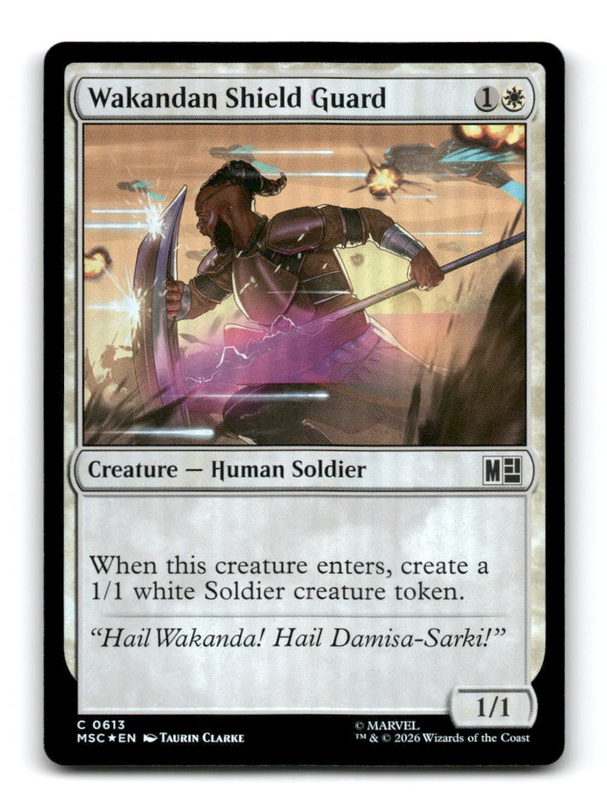 Wakandan Shield Guard
