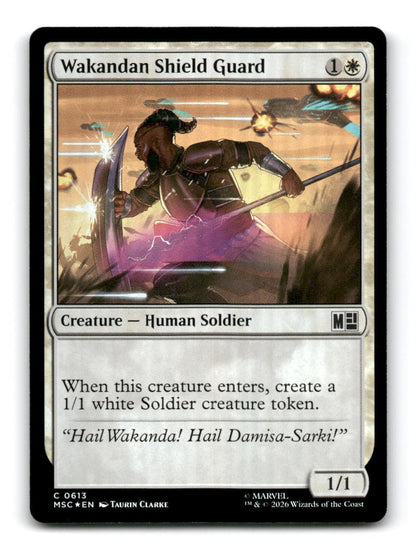 Wakandan Shield Guard
