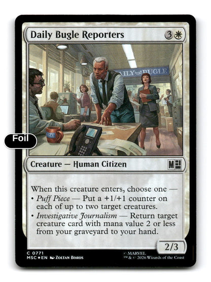 Daily Bugle Reporters