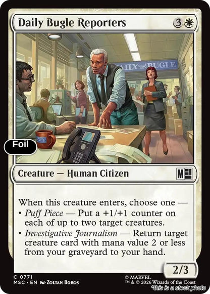 Daily Bugle Reporters