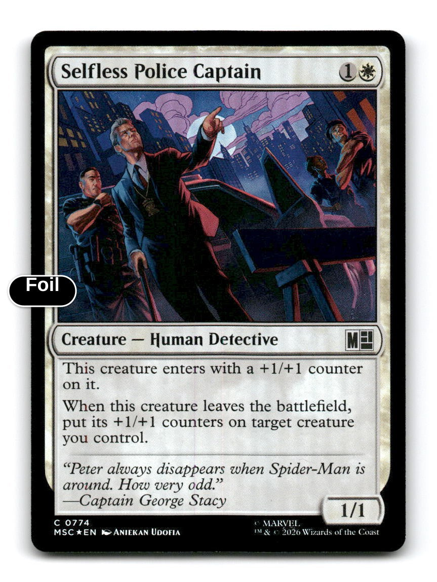 Selfless Police Captain