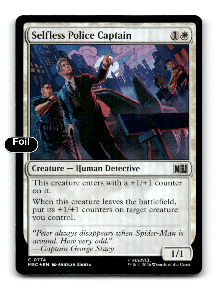 Selfless Police Captain