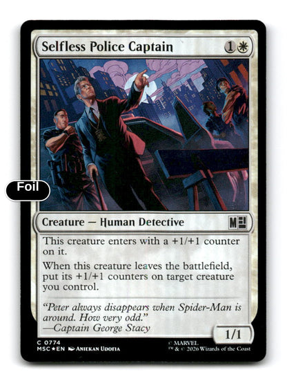 Selfless Police Captain