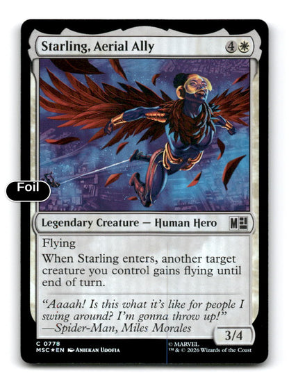 Starling, Aerial Ally